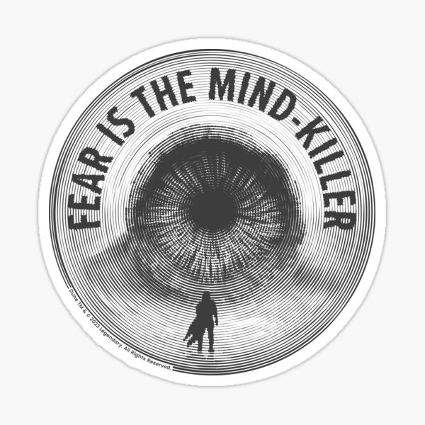 Item preview, Dune, the sandworm. Fear is the mind-killer designed and sold by memendesign.