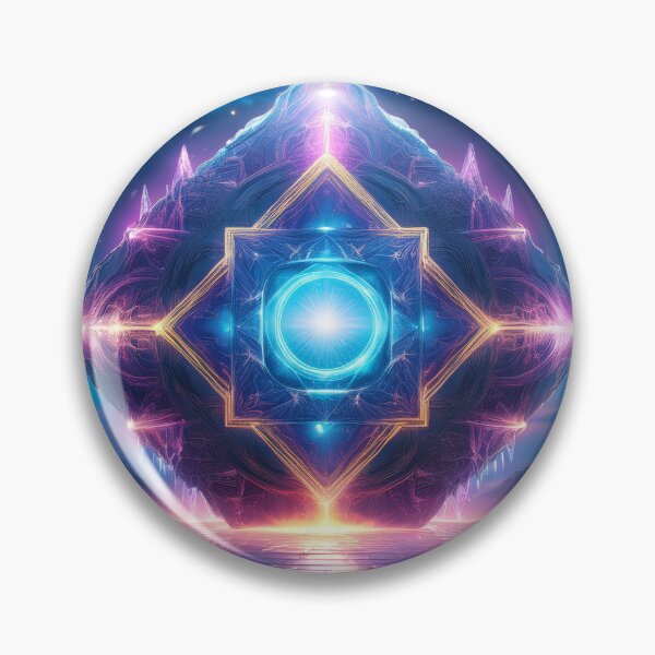 Item preview, Merkaba Gate – Portal of Neon Ascension designed and sold by HighestMind_888.