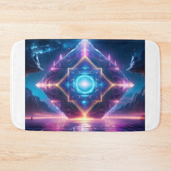 Item preview, Merkaba Gate – Portal of Neon Ascension designed and sold by HighestMind_888.