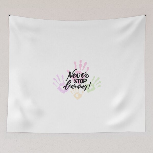 Item preview, Never Stop Learning designed and sold by Xylersie.