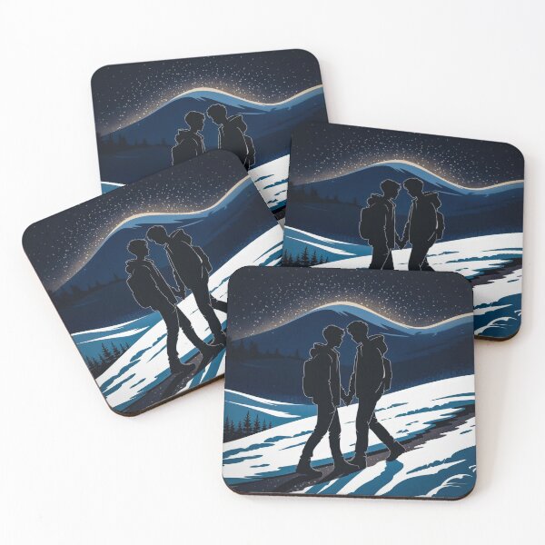 Item preview, Winter Glow | Minimalist Snowy Romance Art  2 designed and sold by DesignAnother.
