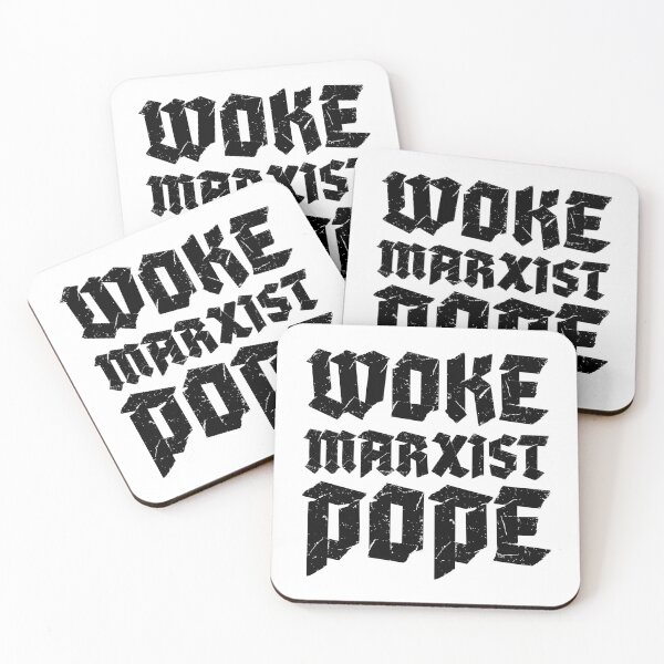 Item preview, Woke Marxist Pope - Black designed and sold by sillyjess.