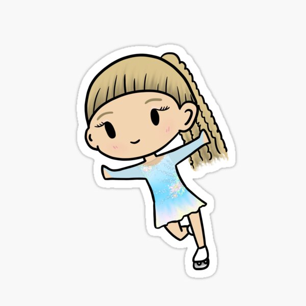 Item preview, Figure Skater Poppy designed and sold by Amanda Urban.