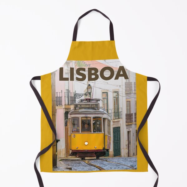 Item preview, Vintage-style Lisboa Trams Travel Poster designed and sold by travelwitheric.