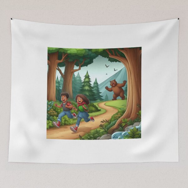 Item preview, Running away from the bear designed and sold by PandoraCastle.