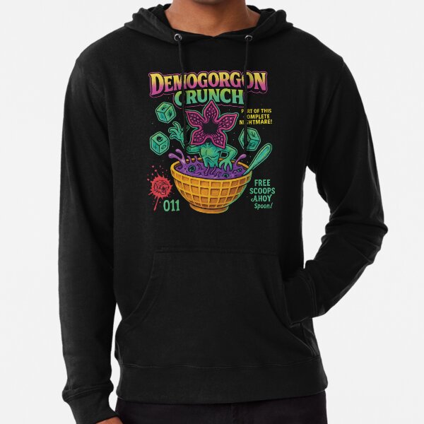 Item preview, Stranger Things Demogorgon Cereal Fanart Shirt | Netflix 80s Nostalgia Eggo Horror Parody Tee – Glow in the Dark designed and sold by WAUZ.