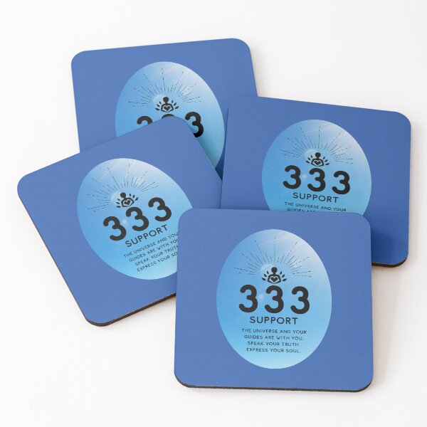 Item preview,  Angel Number 333 – Divine Guidance & Expression Sunbeam Print designed and sold by LUV963.