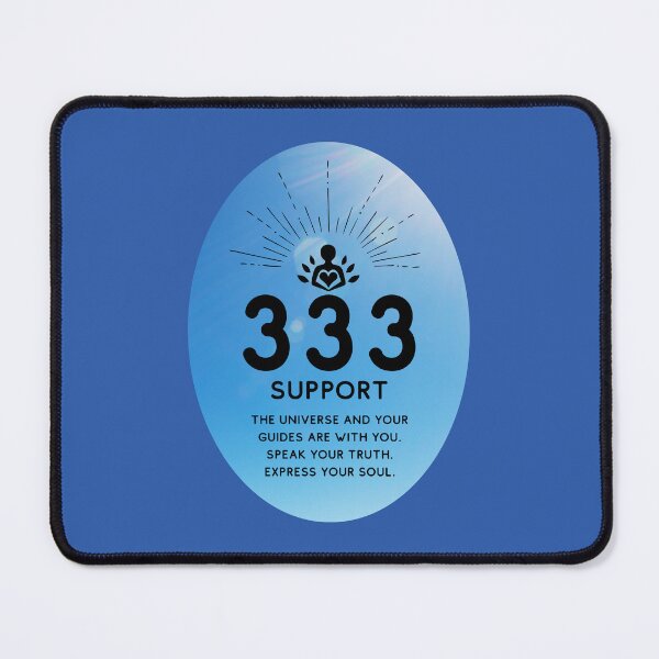 Item preview, Angel Number 333 – Divine Guidance & Expression Sunbeam Print designed and sold by LUV963.
