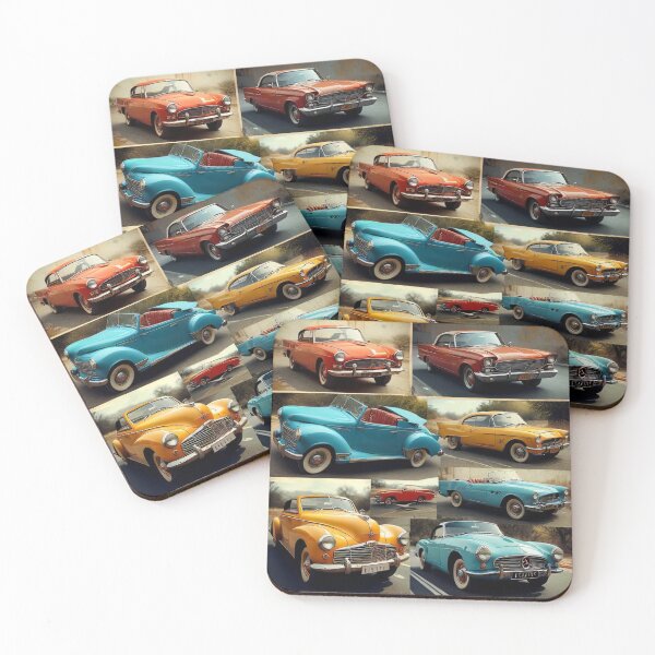 Item preview, vintage cars designed and sold by PrintYourStyle.