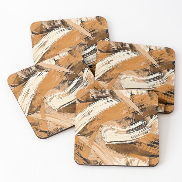 Item preview, Caramel Toffee, Spicy Cream And Expresso Abstract Art designed and sold by DEC02.