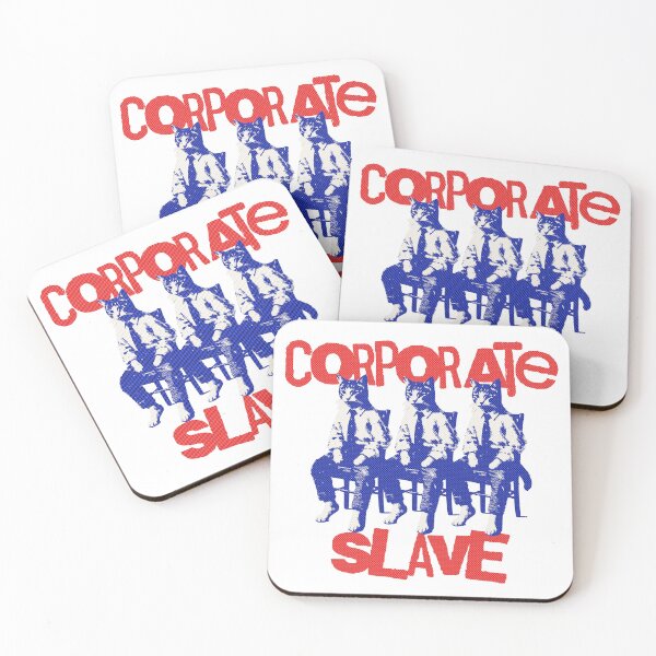 Item preview, Office Rebellion - Cats Against Capitalism Protest Pop Art designed and sold by NoodlesDoodlez.