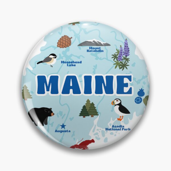 Item preview, Iconic Maine designed and sold by Blue Point Arts.