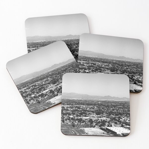 Item preview, Black and White Aerial City Photography designed and sold by REUP50mm.