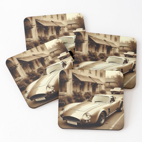 Item preview, old sepia pictures vintage supercar designed and sold by PrintYourStyle.