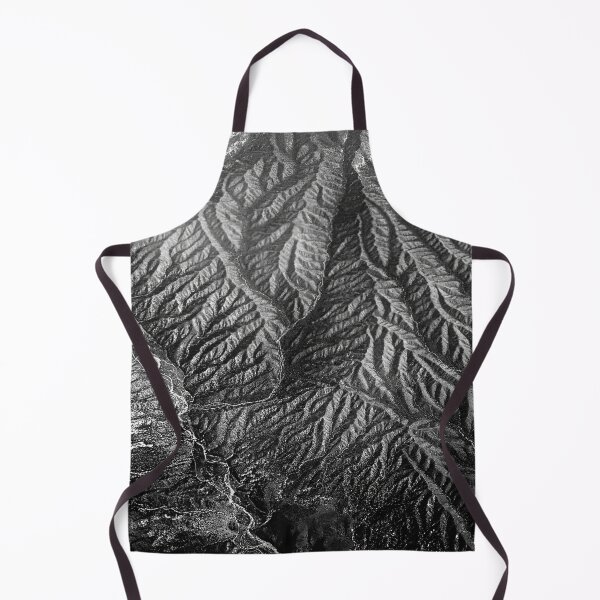 Item preview, Black and White Aerial Mountain Photography designed and sold by REUP50mm.