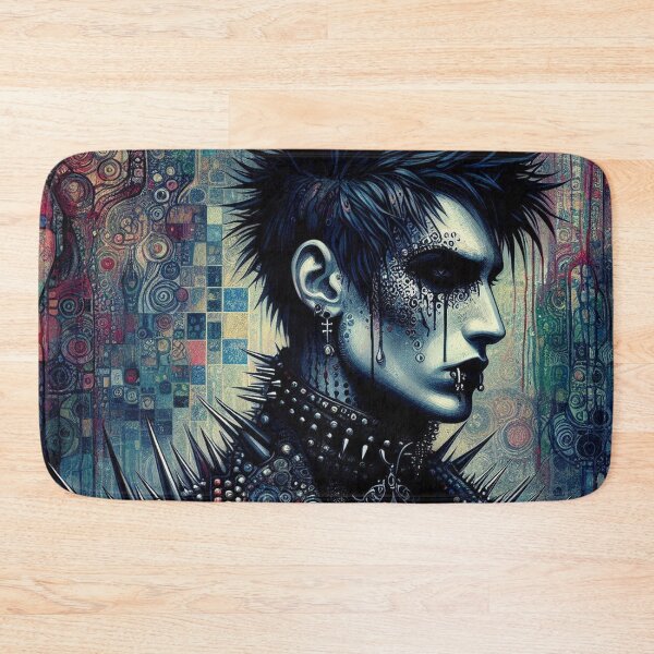 Item preview, Black Metal Rocker Art designed and sold by TheDarkWardrobe.