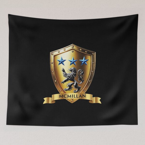 Item preview, McMillan Nameplate Shield  Born to Lead, Destined to Rise designed and sold by Highlandkings.