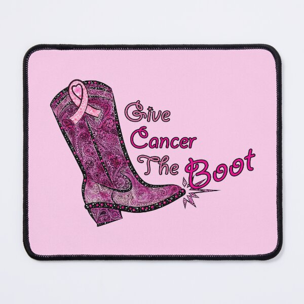 Item preview, Breast Cancer Support Pink Giver Cancer the Boot designed and sold by PinkWinkDesigns.