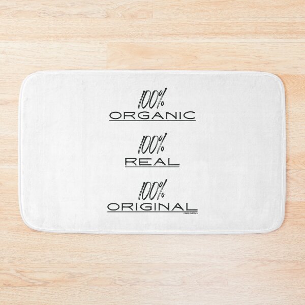 Item preview, 100% Organic 100% Real 100% Original designed and sold by giddygoldfinch.