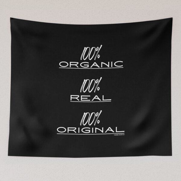 Item preview, 100% Organic 100% Real 100% Original T Shirt designed and sold by giddygoldfinch.