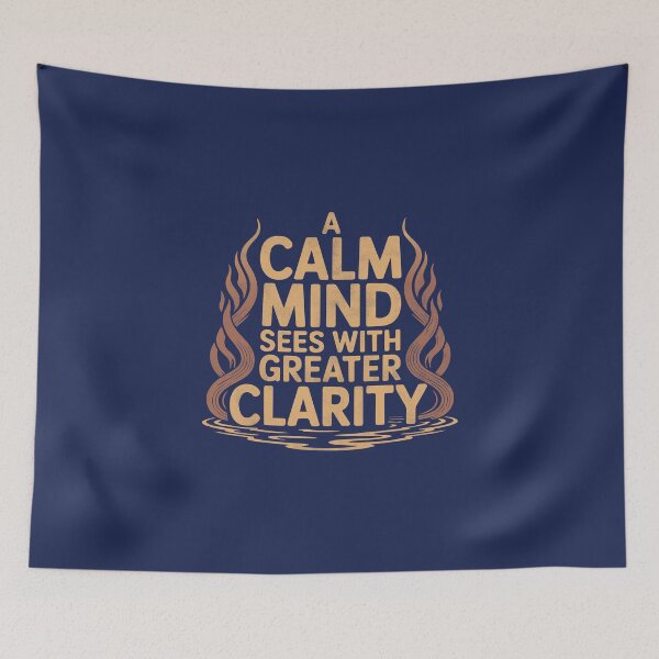 Item preview, A Calm mind sees with greater clarity designed and sold by La Maga.