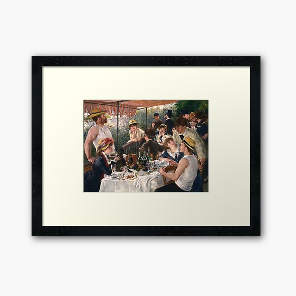 Aperçu de l'œuvre Le Déjeuner des canotiers de Pierre-Auguste Renoir (1880-1881) créée et vendue par stevepmp.