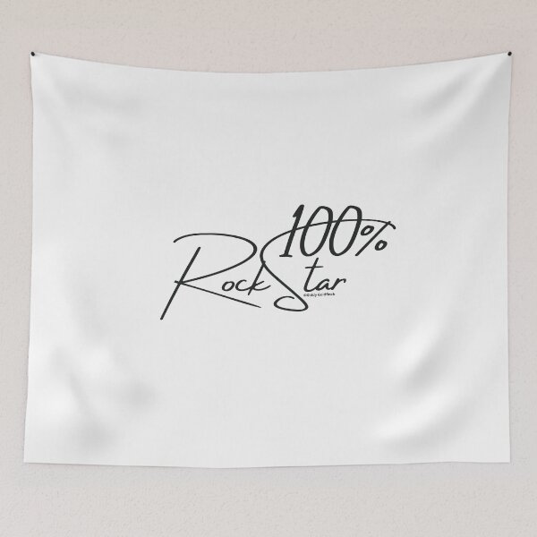 Item preview, 100% Rock Star The Original 100% Organic 100% designed and sold by giddygoldfinch.