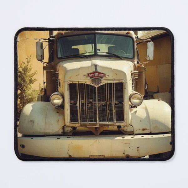 Item preview, old sepia pictures, vintage large american truck designed and sold by PrintYourStyle.