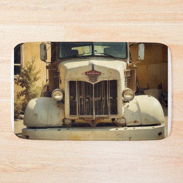 Item preview, old sepia pictures, vintage large american truck  designed and sold by PrintYourStyle.