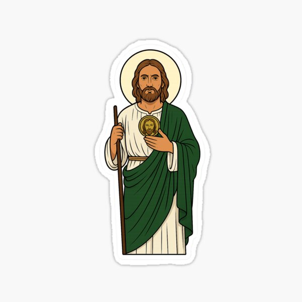 Item preview, Guiding Light – Saint Jude Thaddeus / Luz que Guía – San Judas Tadeo designed and sold by VelaVestida.