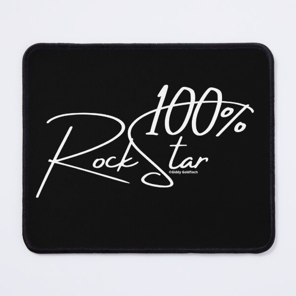 Item preview, 100% Rock Star The Original 100% Organic 100% designed and sold by giddygoldfinch.