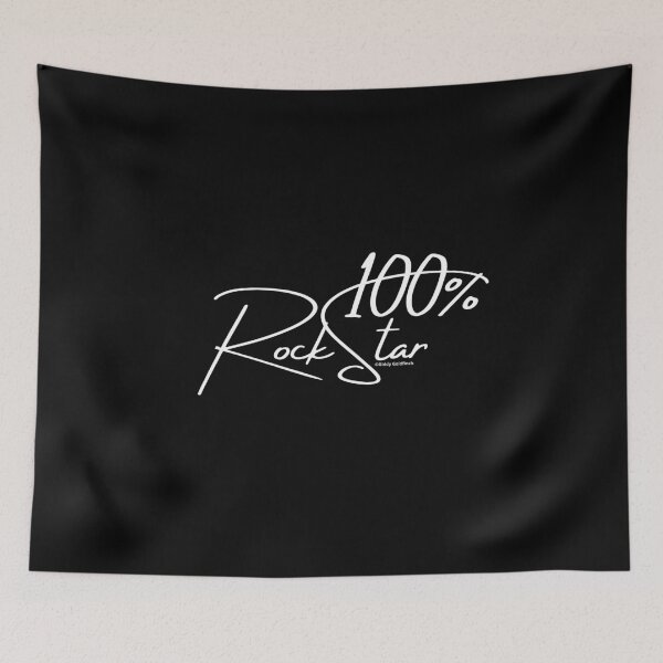Item preview, 100% Rock Star The Original 100% Organic 100% designed and sold by giddygoldfinch.