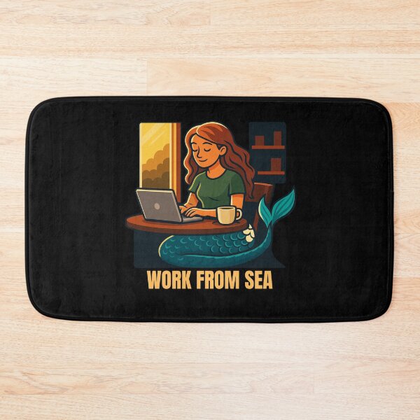 Item preview, Modern Mermaid on a Work Break designed and sold by Motivora.