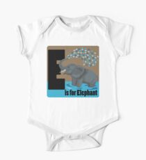 E-Elephant One Piece - Short Sleeve