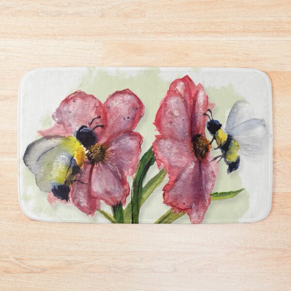 Item preview, Two foraging bees designed and sold by NathBros.