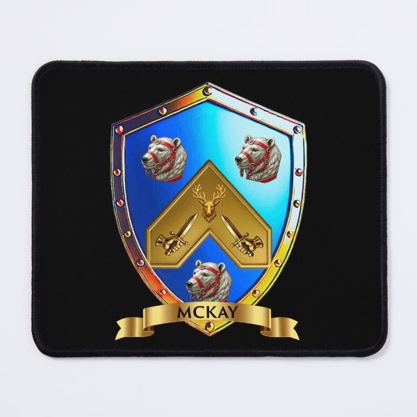 Item preview, McKay Heraldic Shield  Tamed Power, Steeled Purpose designed and sold by Highlandkings.