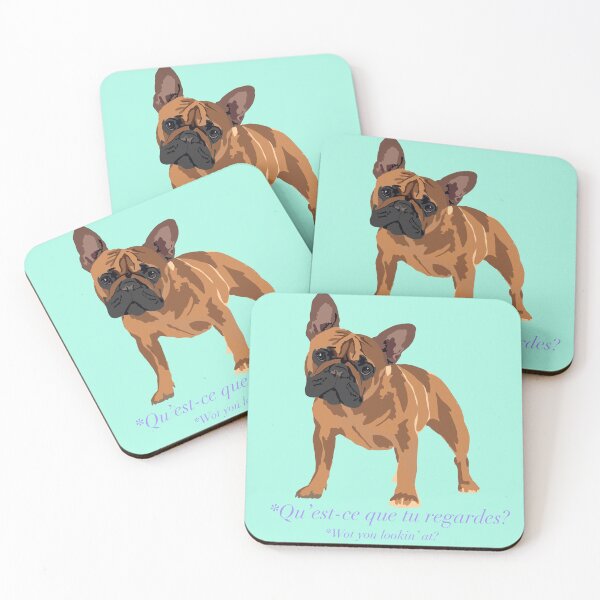 Item preview, Wot you lookin at frenchie designed and sold by Jmablesonart.