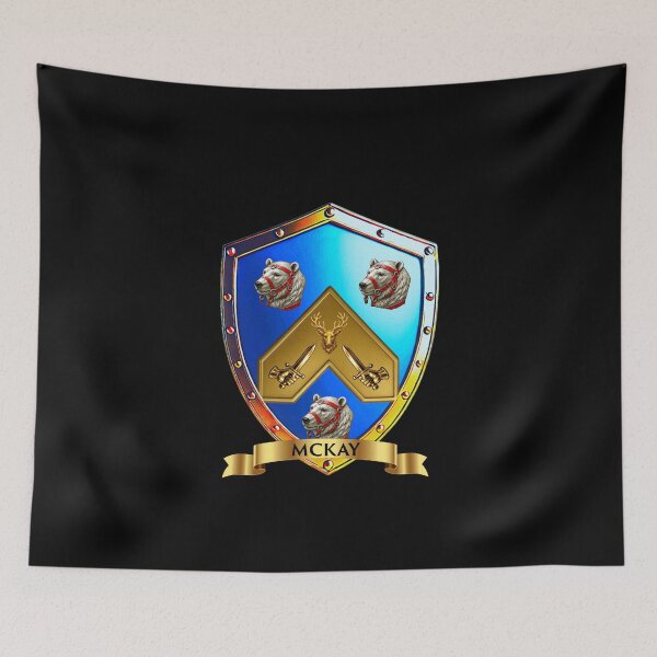 Item preview, McKay Heraldic Shield  Tamed Power, Steeled Purpose designed and sold by Highlandkings.
