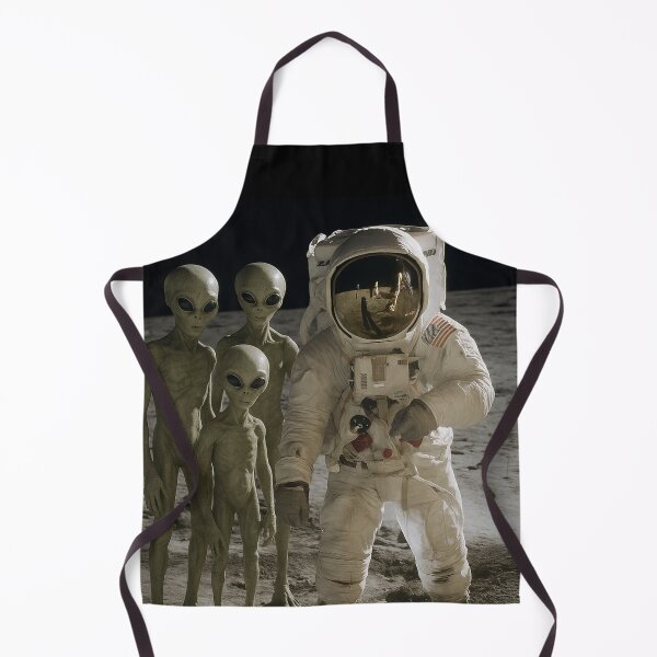 Item preview, First Contact Man on the Moon designed and sold by Abducted Treasures.