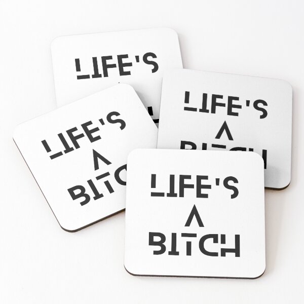 Item preview, Life's a bitch designed and sold by giddygoldfinch.