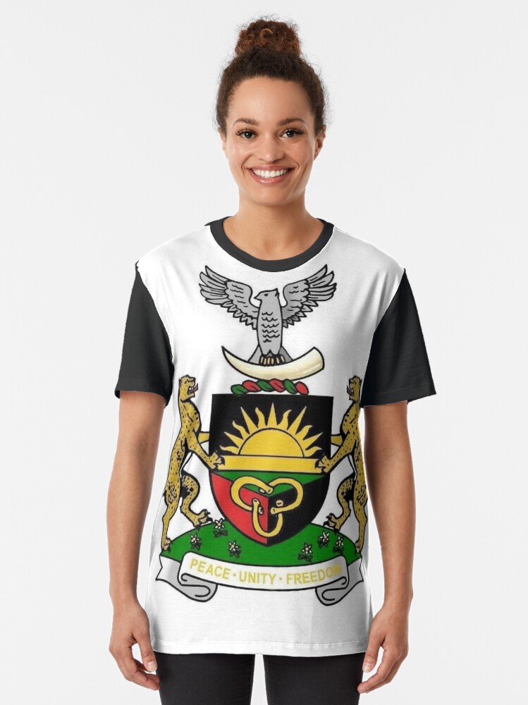 "Emblem of Biafra - Biafran Coat of Arms" T-shirt by ...