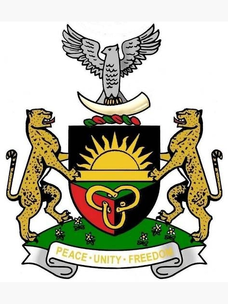 "Emblem of Biafra Biafran Coat of Arms" Poster for Sale by Martstore