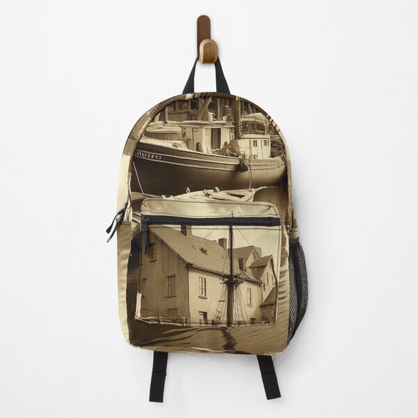 Item preview, old sepia pictures, vintage harbor designed and sold by PrintYourStyle.