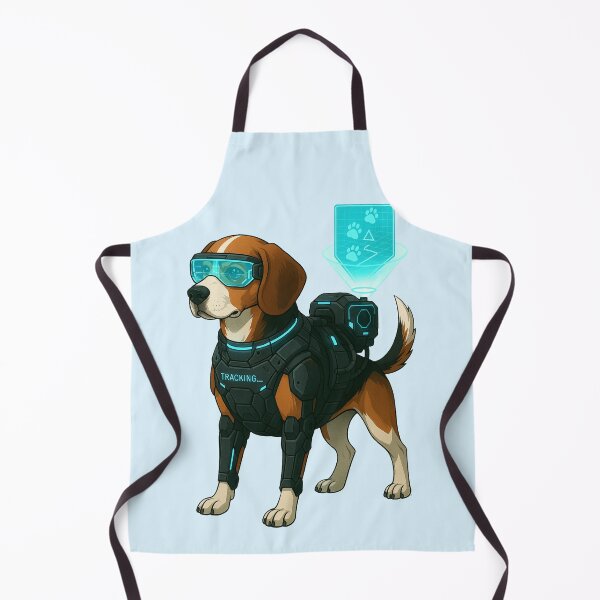 Item preview, Cyberpunk Tracking Dog - Beagle designed and sold by Patternicity.