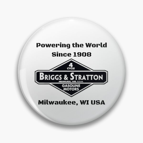 Item preview, Midnight Edition Retro Briggs and Stratton Engine Logo designed and sold by giddygoldfinch.