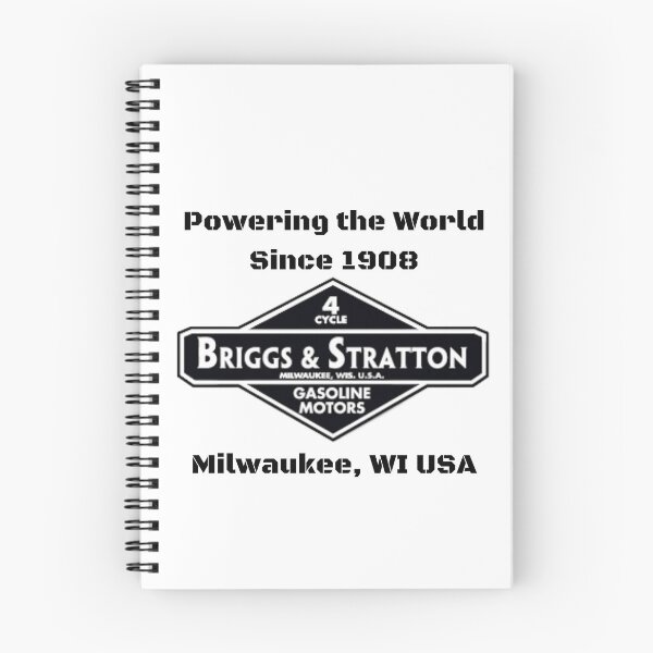 Artikelvorschau, Midnight Edition Retro Briggs und Stratton Motorlogo entworfen und verkauft von giddygoldfinch.