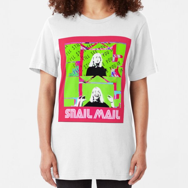 Lush Pop art Slim Fit T-Shirt
