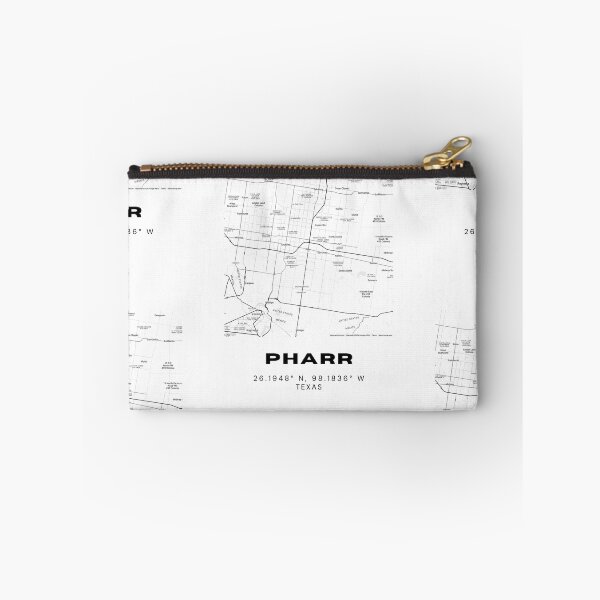 Item preview, Pharr Map Poster – Minimalist South Texas Wall Print designed and sold by RM-Journey.