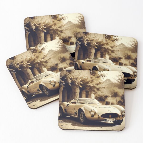Item preview, old sepia pictures, vintage supercar designed and sold by PrintYourStyle.