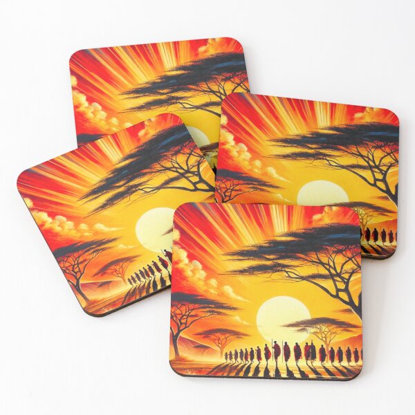 Item preview, Sunrise over the savannah – The journey of the Maasai designed and sold by M-Masterpieces.